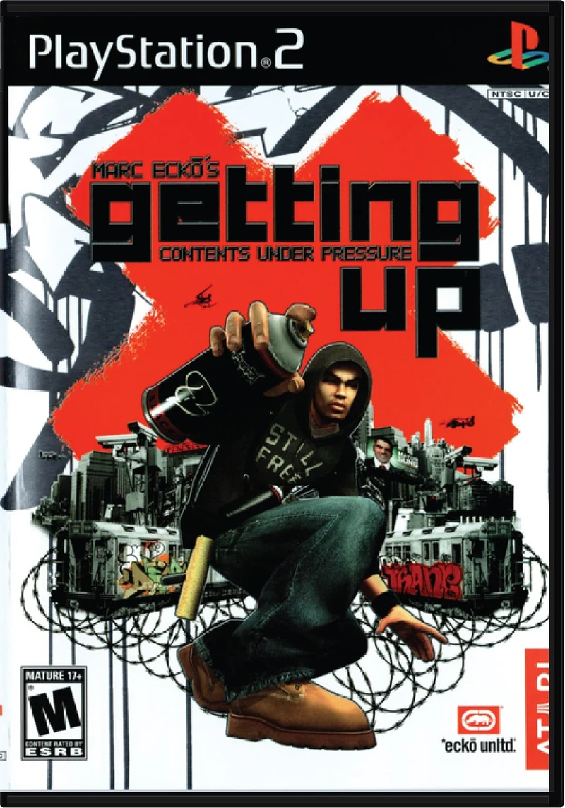 Marc Ecko's Getting Up Contents Under Pressure - Sony PlayStation 2 (PS2)