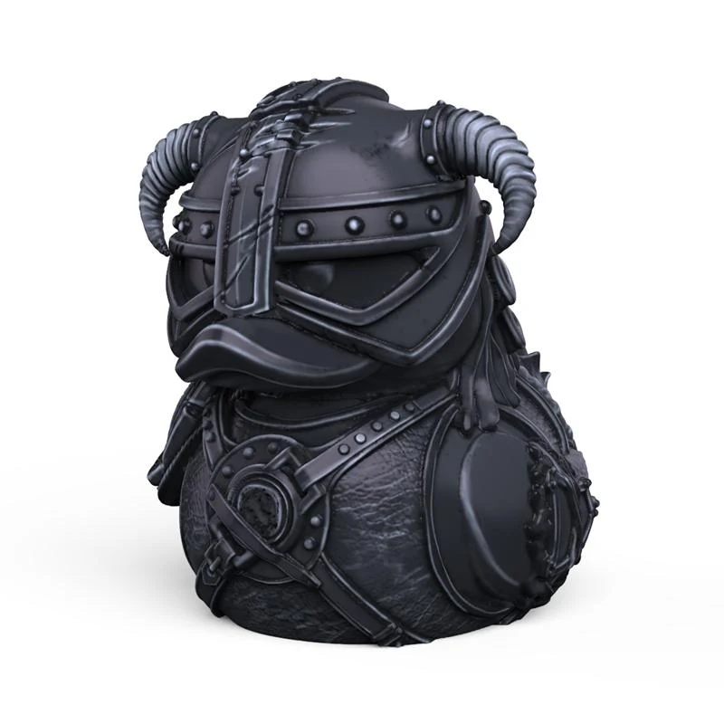 Skyrim Dovahkiin Ebony Edition TUBBZ Cosplaying Duck da collezione