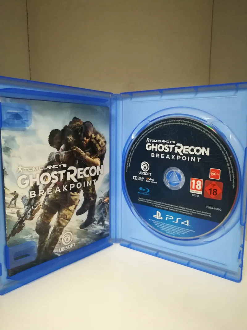 tom clancy's GOST RECON BREAKPOINT PS4 (auroa edition)(usato garantito)