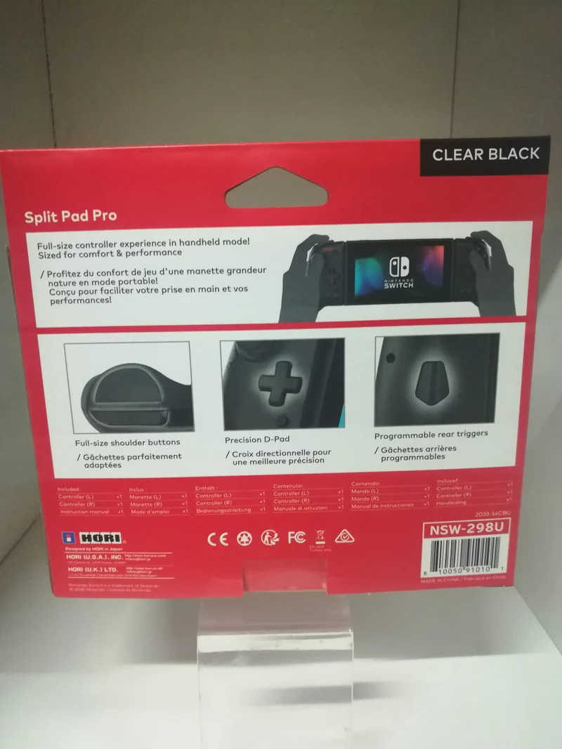 Hori Split Pad Pro, Controller Ergonomico - Ufficiale Nintendo Switch