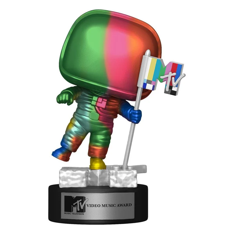 MTV POP! Ad Icons Moon Person (Rainbow) 9 cm
