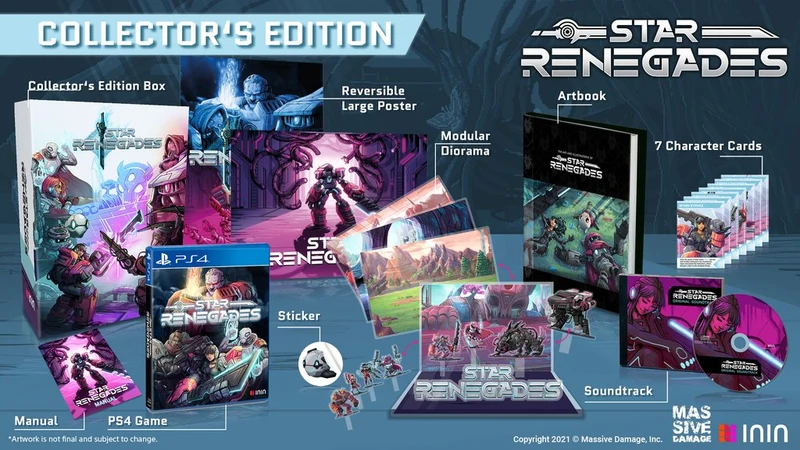 Star Renegades Playstation 4 Collector's Edition Edizione Europea