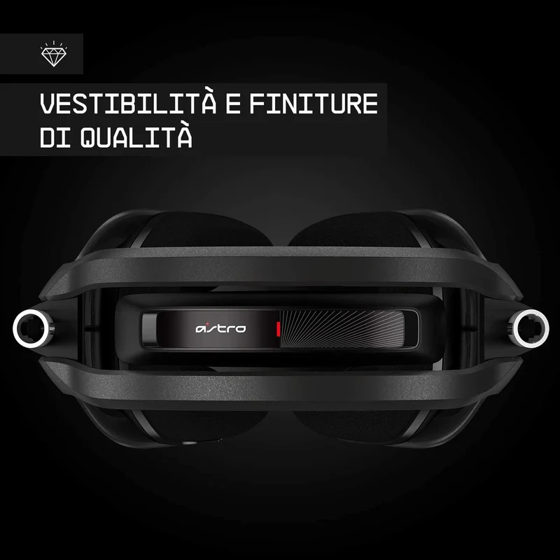ASTRO Gaming A40 TR Cuffie Gaming Cablate + MixAmp Pro TR, 4 Gen, ASTRO Audio V2, Dolby Audio, Gioco/Voce per Xbox Series X|S, Xbox One, PC, Nero/Rosso