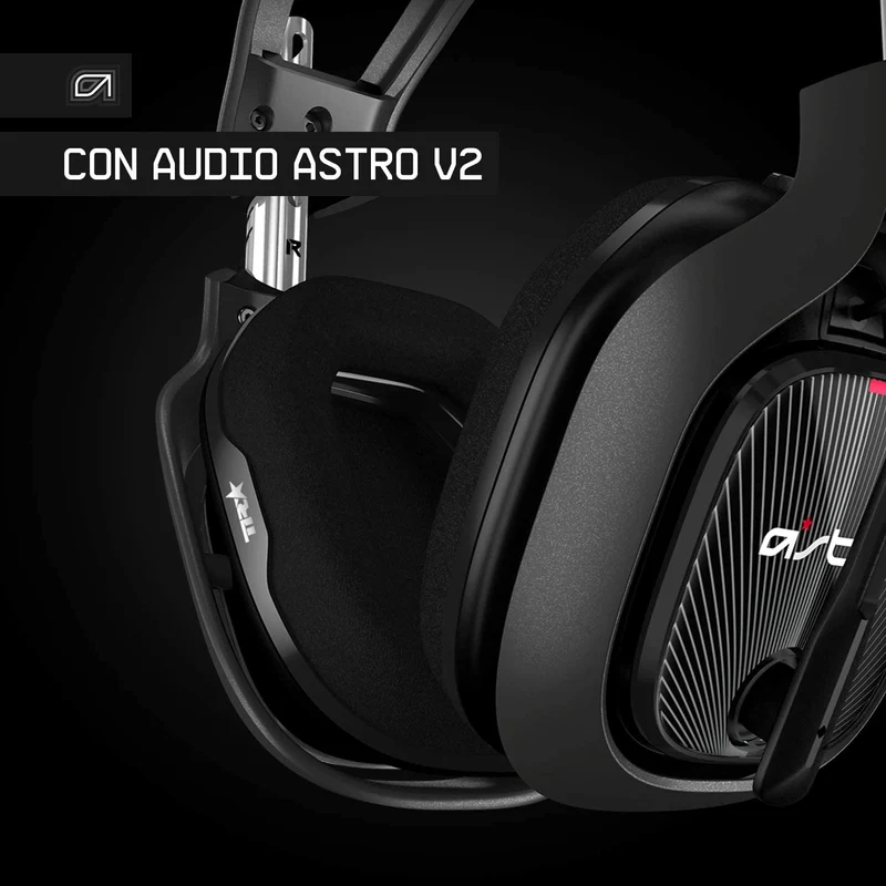 ASTRO Gaming A40 TR Cuffie Gaming Cablate + MixAmp Pro TR, 4 Gen, ASTRO Audio V2, Dolby Audio, Gioco/Voce per Xbox Series X|S, Xbox One, PC, Nero/Rosso