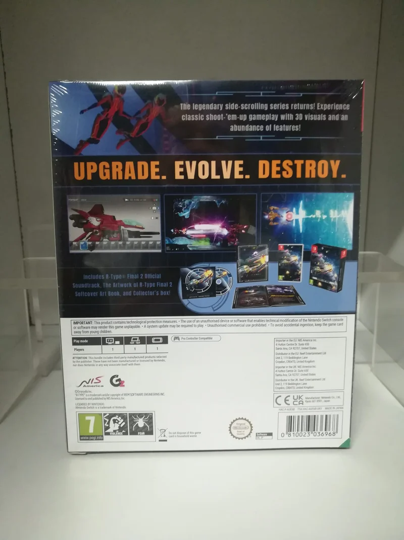 R-Type Final 2 Inaugural Flight Edition Nintendo Switch Edizione Europea