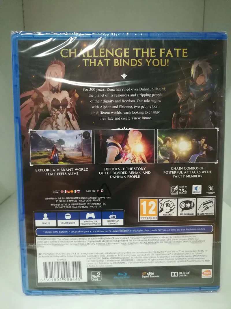Tales of Arise Playstation 4 Edizione Europea
