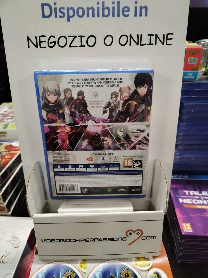 Scarlet Nexus Playstation 4 Edizione Europea