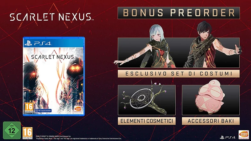 Scarlet Nexus Playstation 4 Edizione Europea