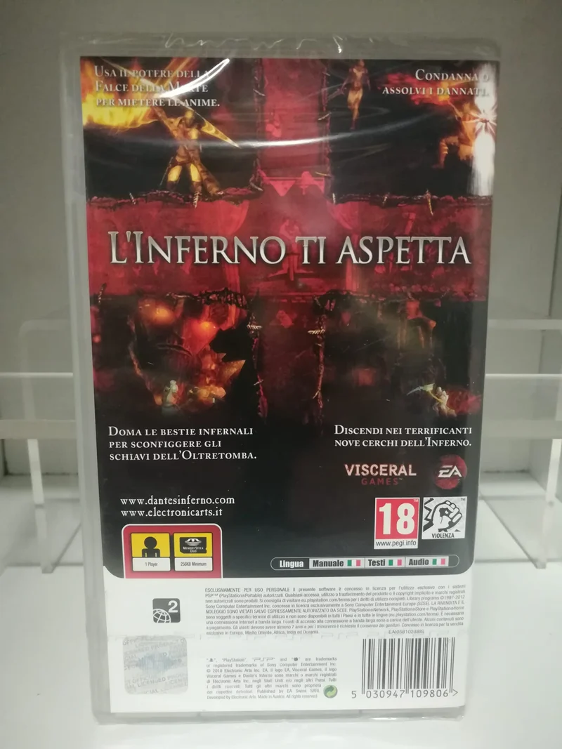 Dante's Inferno PSP Edizione Italiana