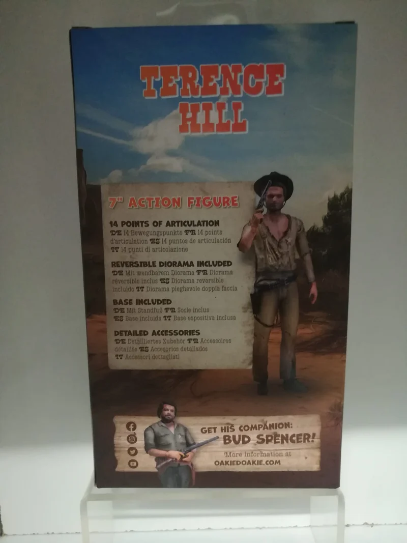 Terence Hill Action Figure Trinity 18 cm