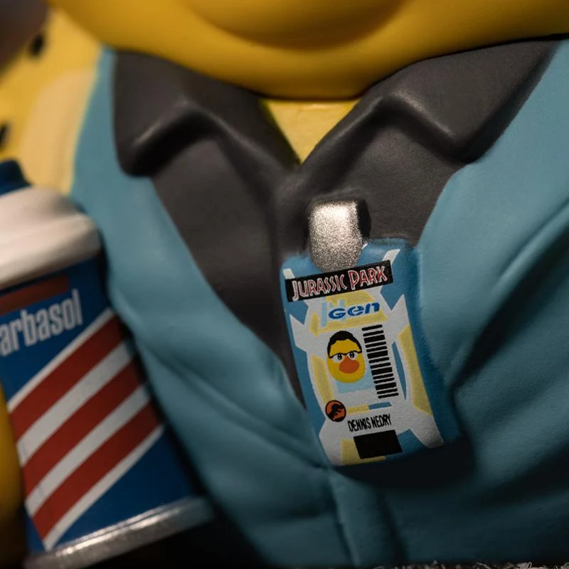 JURASSIC PARK DENNIS NEDRY TUBBZ COSPLAYING DUCK DA COLLEZIONE