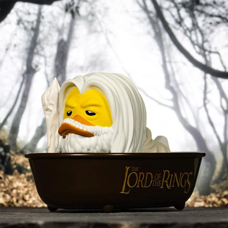 LORD OF THE RINGS GANDALF THE WHITE TUBBZ COSPLAYING DUCK COLLECTIBLE