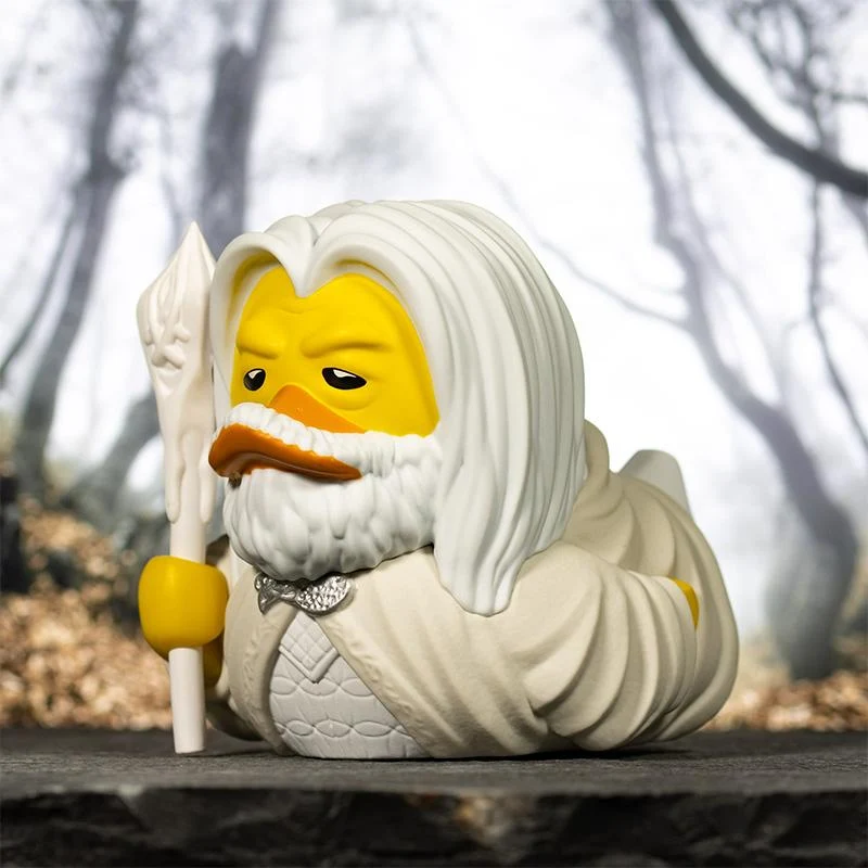 LORD OF THE RINGS GANDALF THE WHITE TUBBZ COSPLAYING DUCK COLLECTIBLE