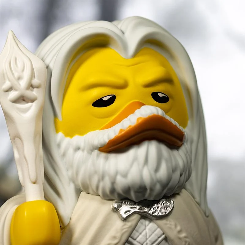 LORD OF THE RINGS GANDALF THE WHITE TUBBZ COSPLAYING DUCK COLLECTIBLE