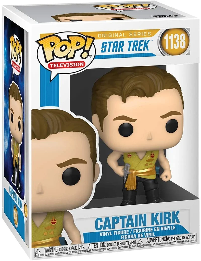 Star Trek: The Original Series POP! TV KIRK (Mirror Mirror Outfit)(PRE-ORDER)