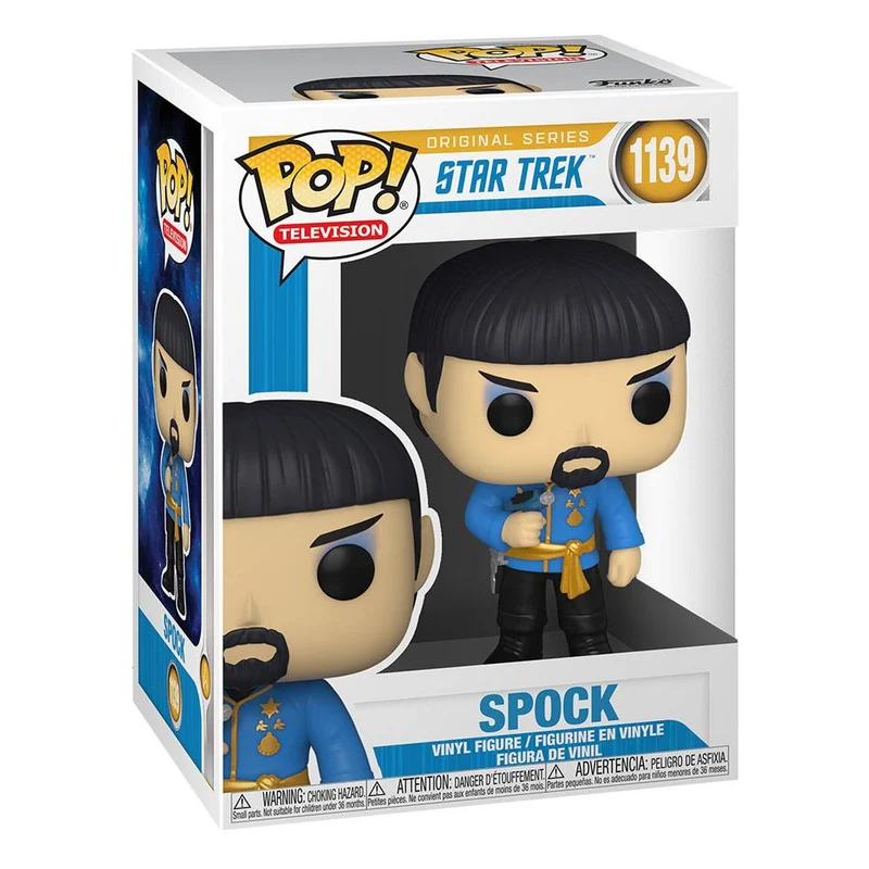Star Trek: The Original Series POP! TV Spock (Mirror Mirror Outfit)(PRE-ORDER)