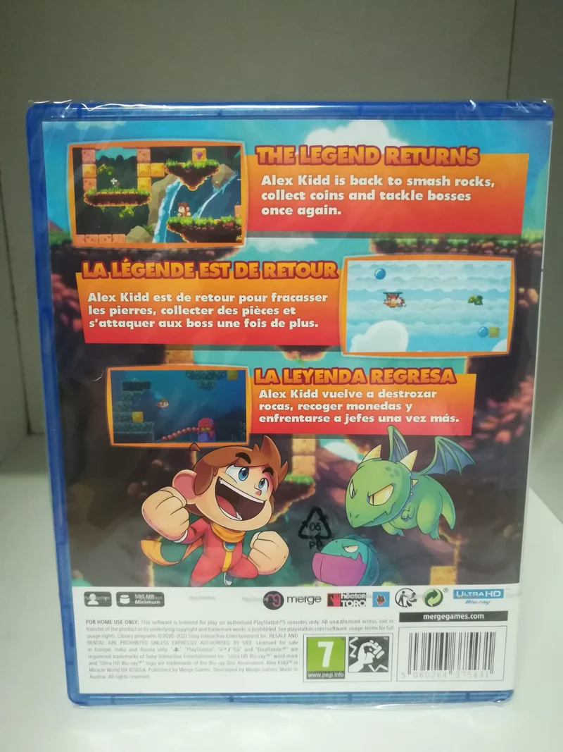 Alex Kidd in Miracle World DX! Playstation 5 Edizione Europea