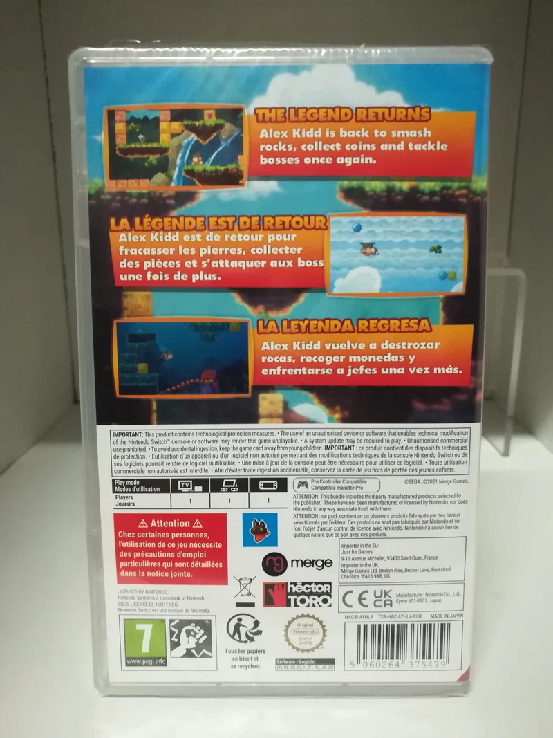 Alex Kidd in Miracle World DX! Nintendo Switch Edizione Europea