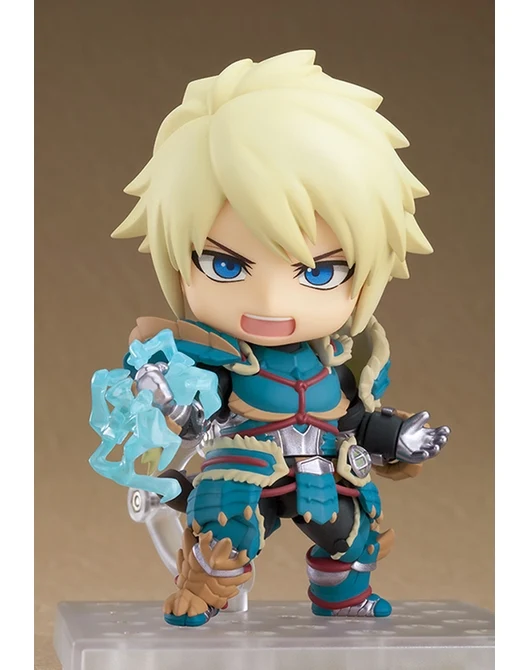 Monster Hunter World Iceborne Nendoroid Action Figure Hunter Male Zinogre Alpha Armor Ver. DX 10 cm