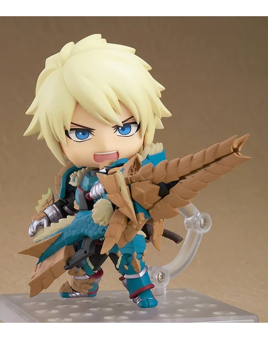 Monster Hunter World Iceborne Nendoroid Action Figure Hunter Male Zinogre Alpha Armor Ver. DX 10 cm