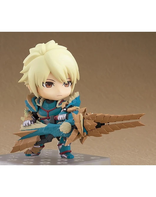 Monster Hunter World Iceborne Nendoroid Action Figure Hunter Male Zinogre Alpha Armor Ver. DX 10 cm