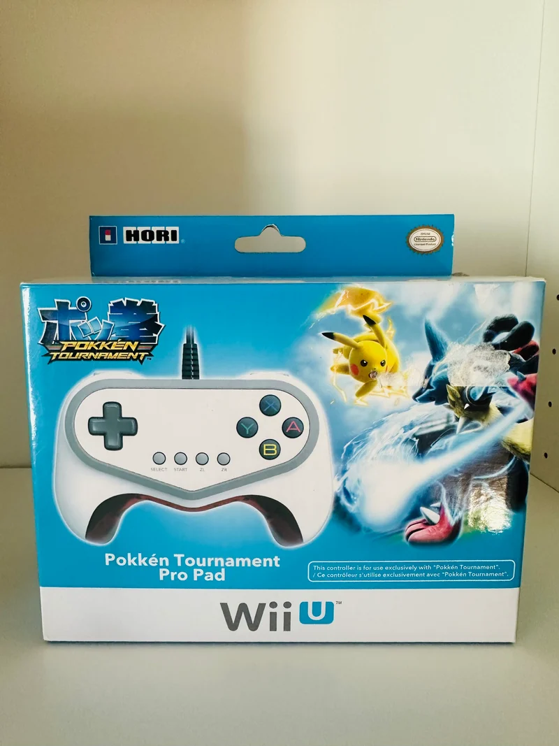 NEW Pokken Tournament Pro Pad Controller for Nintendo Wii U (HORI) Pokemon