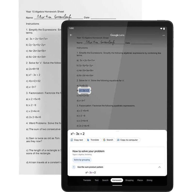 Lenovo Tab M11 4G Tablet with Tab Pen