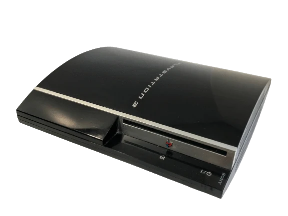 Sony PlayStation 3 PS3 Piano Black Fat Console Bundle (3rd party controller)