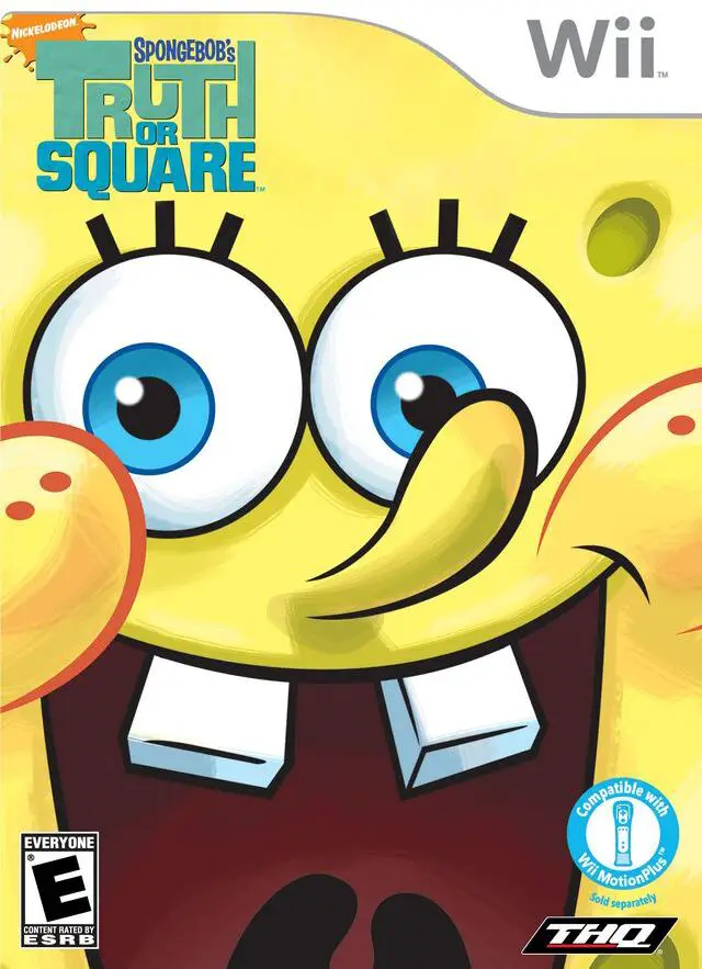 SpongeBob's Truth or Square - Nintendo Wii