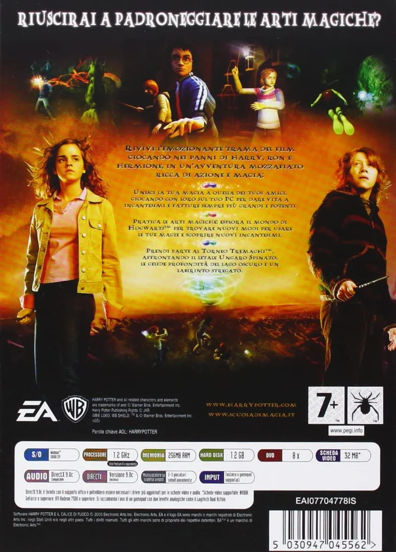 HARRY POTTER E IL CALICE DI FUOCO PC (versione italiana)