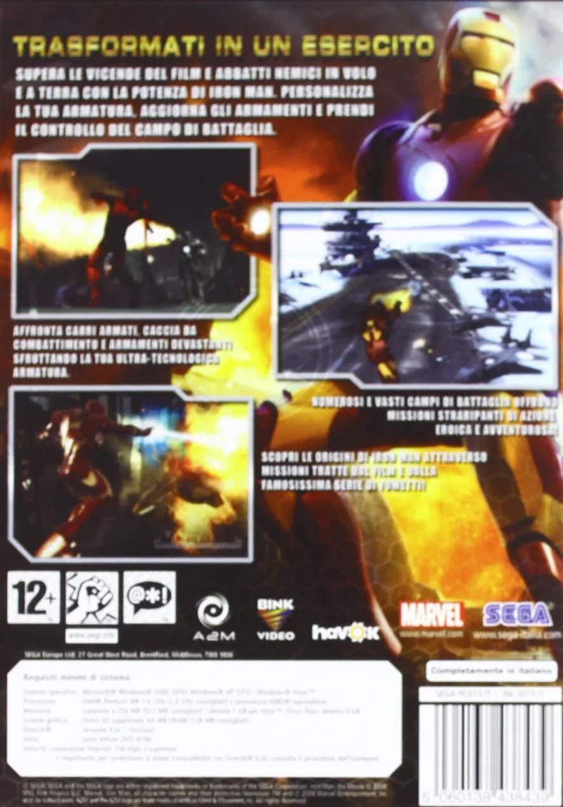 IRON MAN PC (completamente in italiano)
