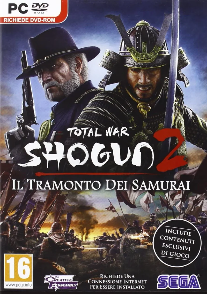 TOTAL WAR SHOGUN 2-IL TRAMONTO DEI SAMURAI-TWIN PACK-PC (versione italiana)