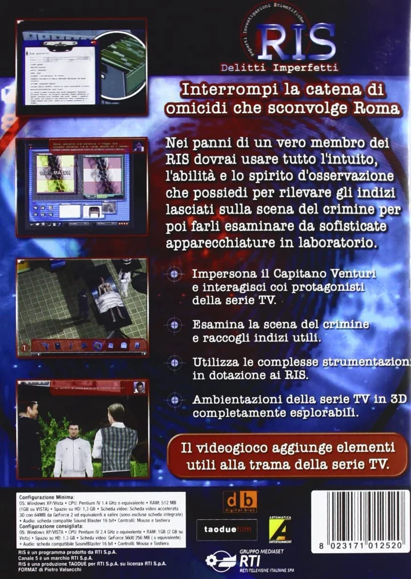 RIS DELITTI IMPERFETTI PC (versione italiana)