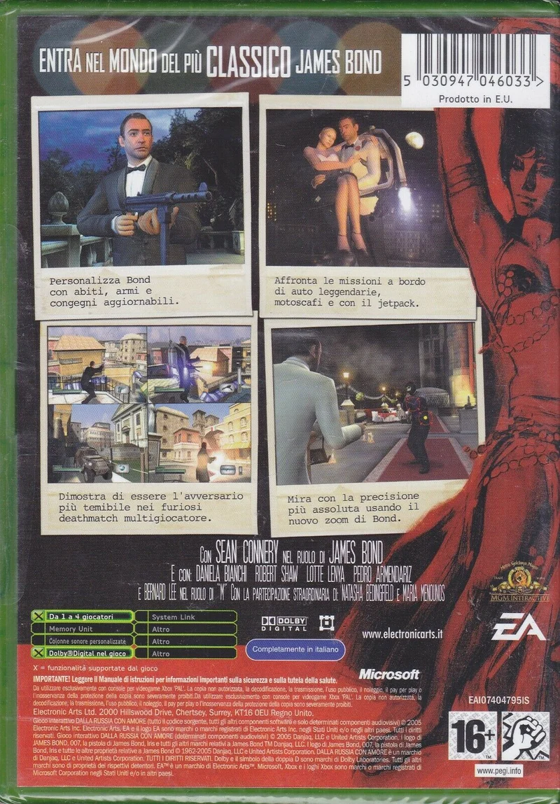 DALLA RUSSIA CON AMORE 007 XBOX (completamente in italiano )