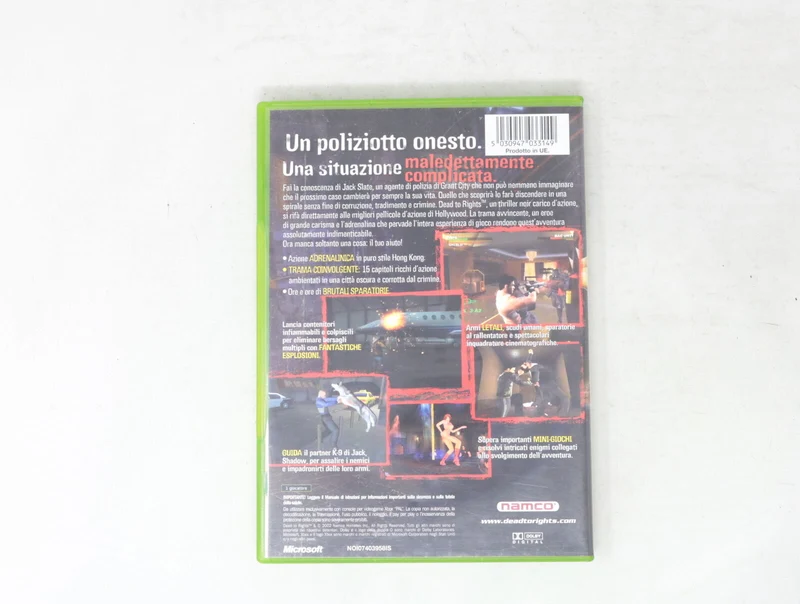 DEAD TO RIGHTS XBOX(versione italiana)