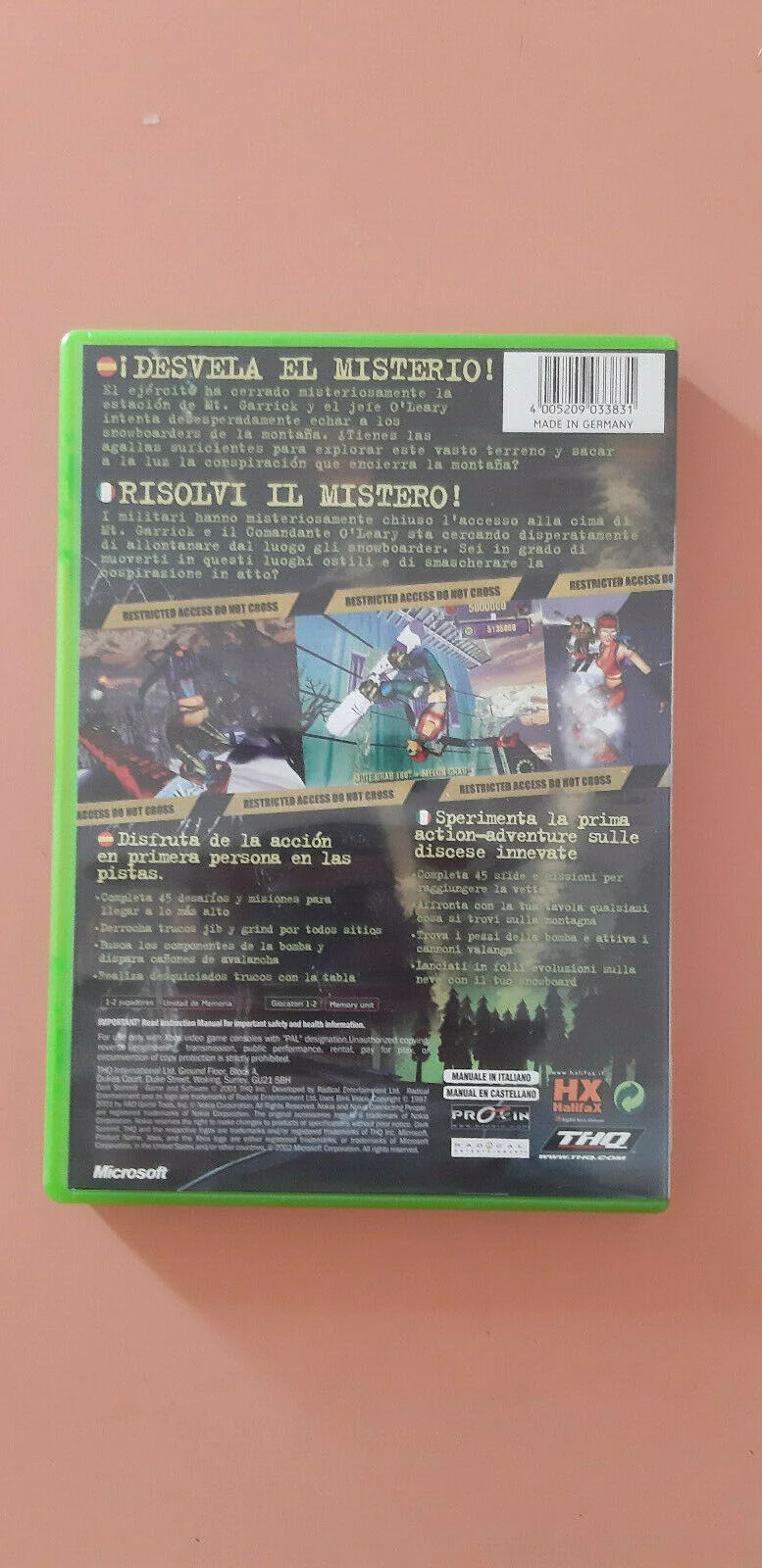 DARK SUMMIT XBOX (versione italiana,spagnola)