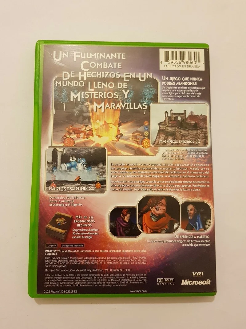 NIGHT CASTER XBOX (versione spagnola)