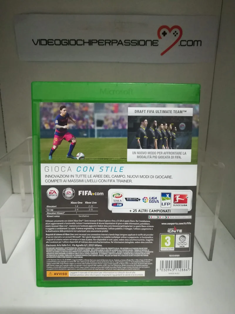 FIFA 16 XBOX ONE (versione italiana)