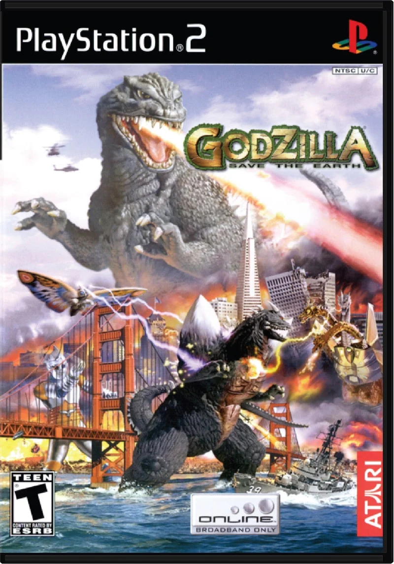 Godzilla Save the Earth - Sony PlayStation 2 (PS2)