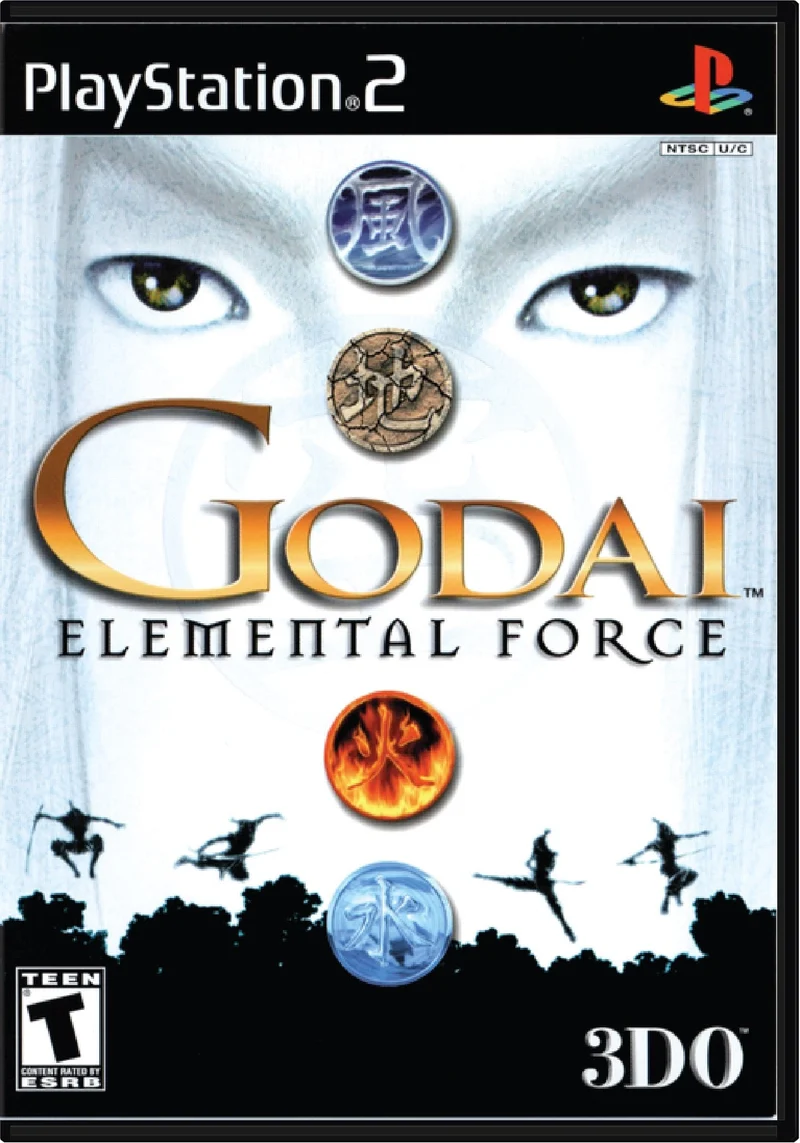 Godai Elemental Force - Sony PlayStation 2 (PS2)