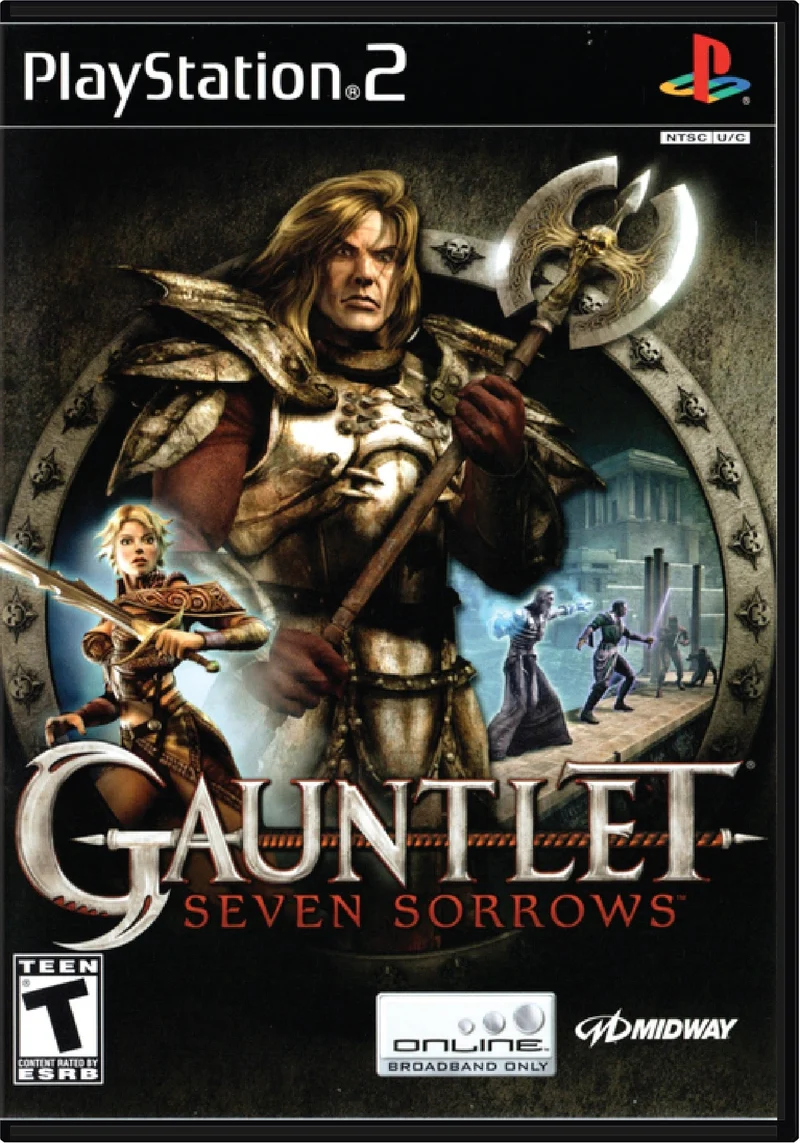 Gauntlet Seven Sorrows - Sony PlayStation 2 (PS2)