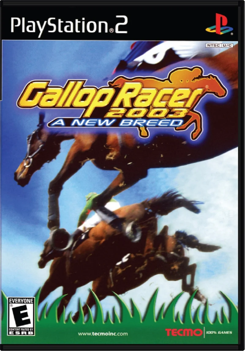 Gallop Racer 2003 A New Breed - Sony PlayStation 2 (PS2)