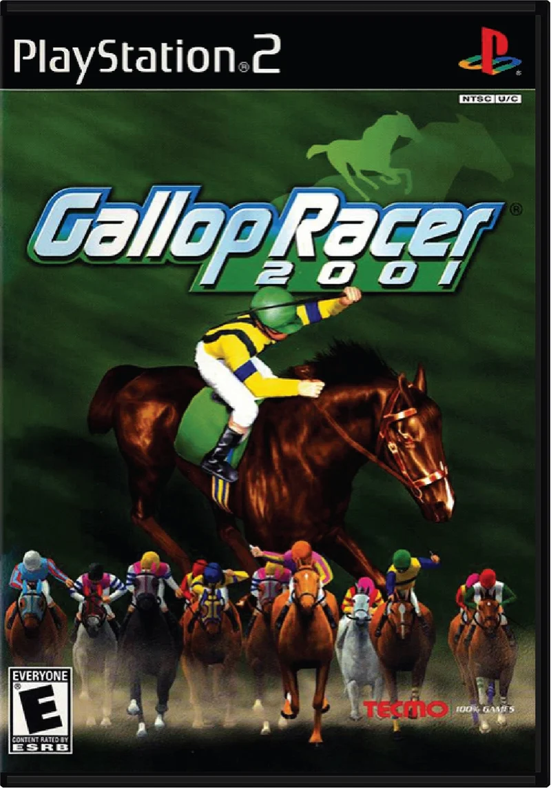 Gallop Racer 2001 - Sony PlayStation 2 (PS2)