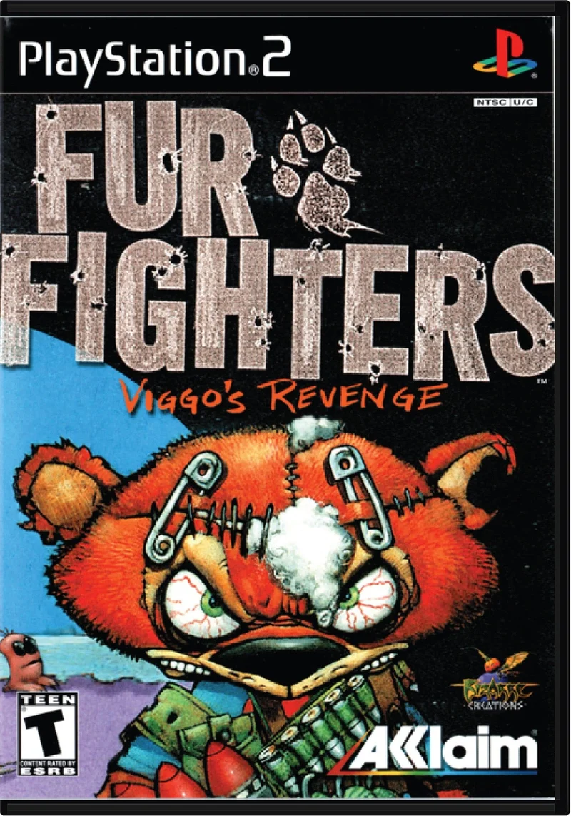 Fur Fighters Viggos Revenge - Sony PlayStation 2 (PS2)