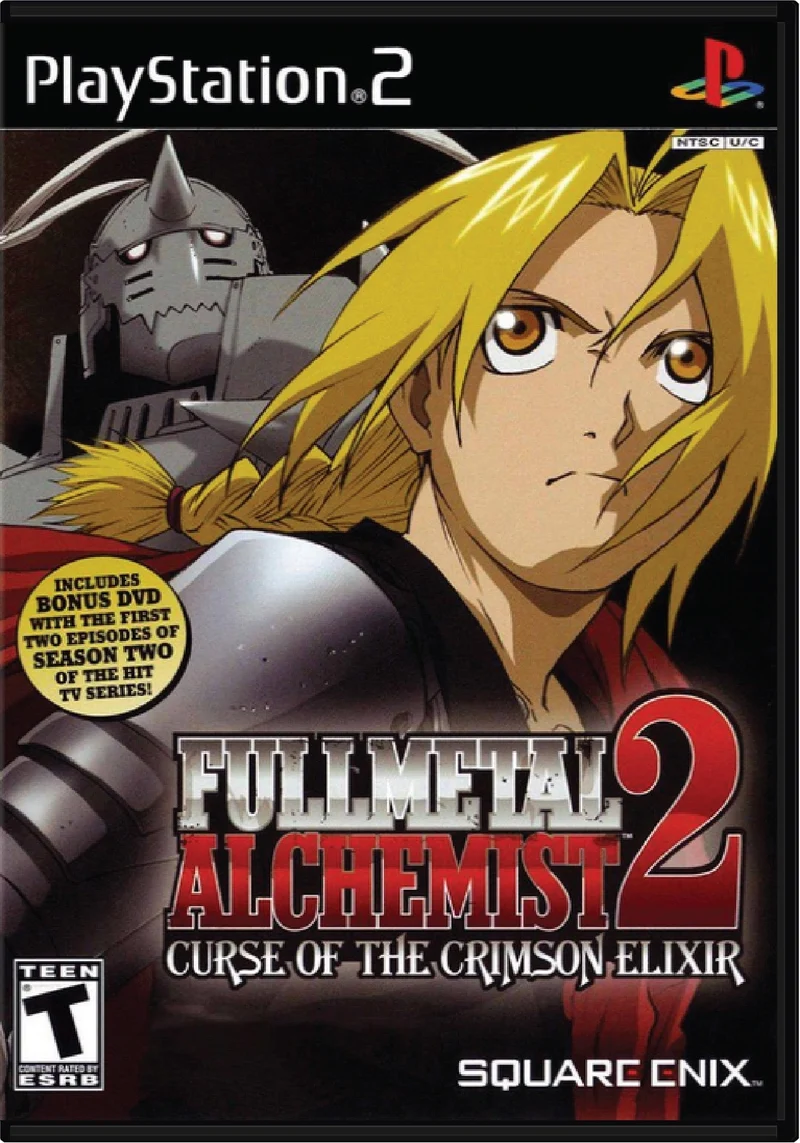 Fullmetal Alchemist 2 Curse of the Crimson Elixir - Sony PlayStation 2 (PS2)