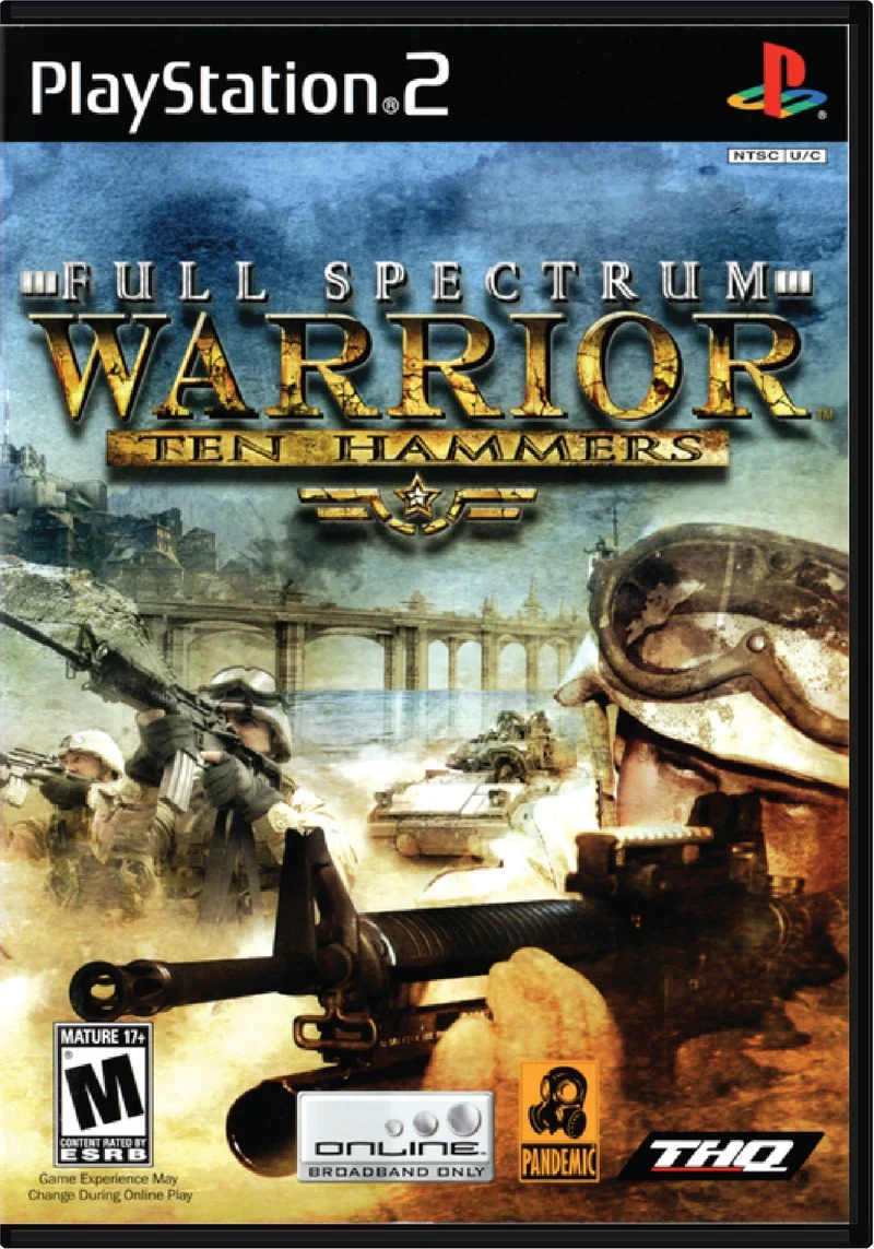 Full Spectrum Warrior Ten Hammers - Sony PlayStation 2 (PS2)
