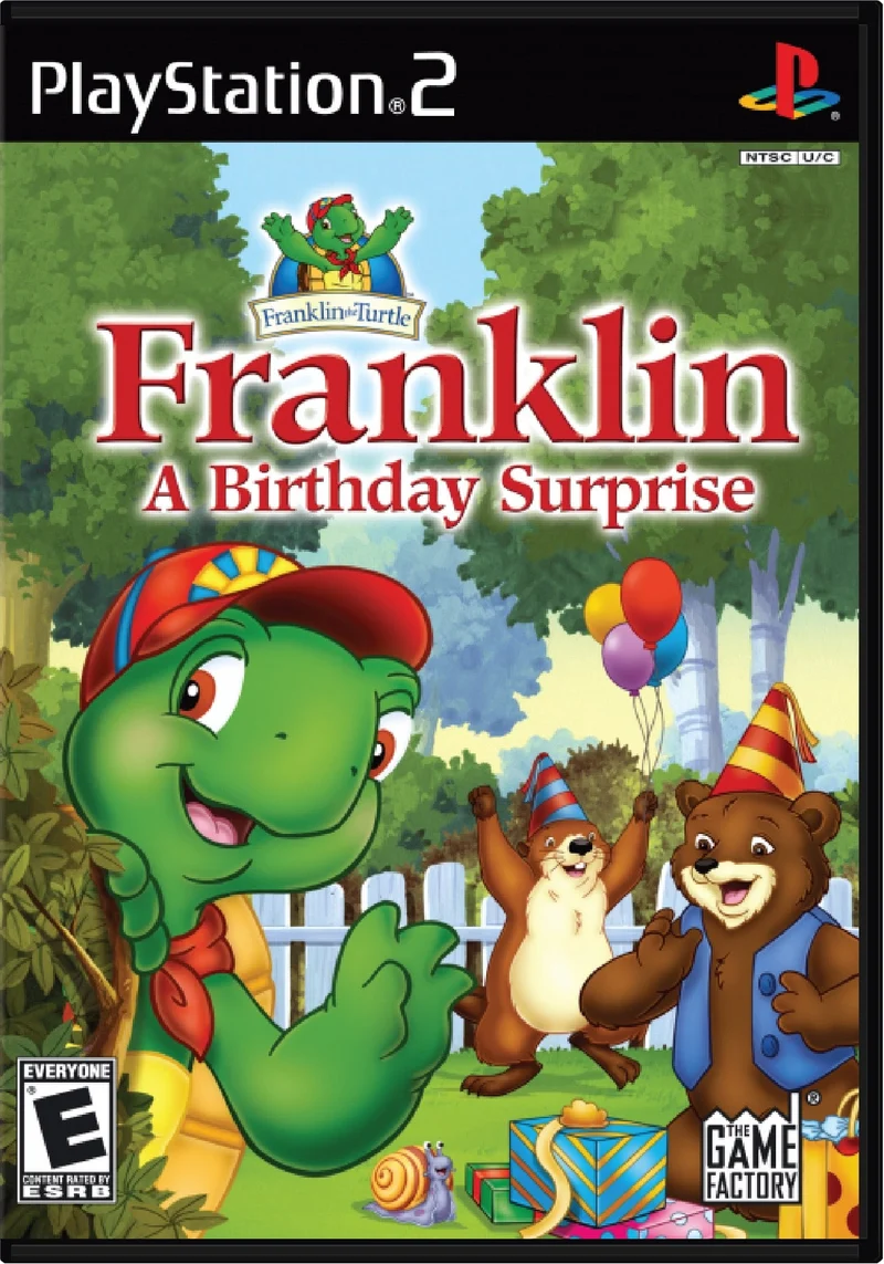 Franklin The Turtle A Birthday Surprise - Sony PlayStation 2 (PS2)