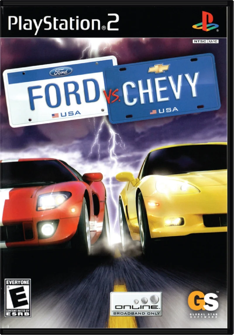 Ford vs Chevy - Sony PlayStation 2 (PS2)