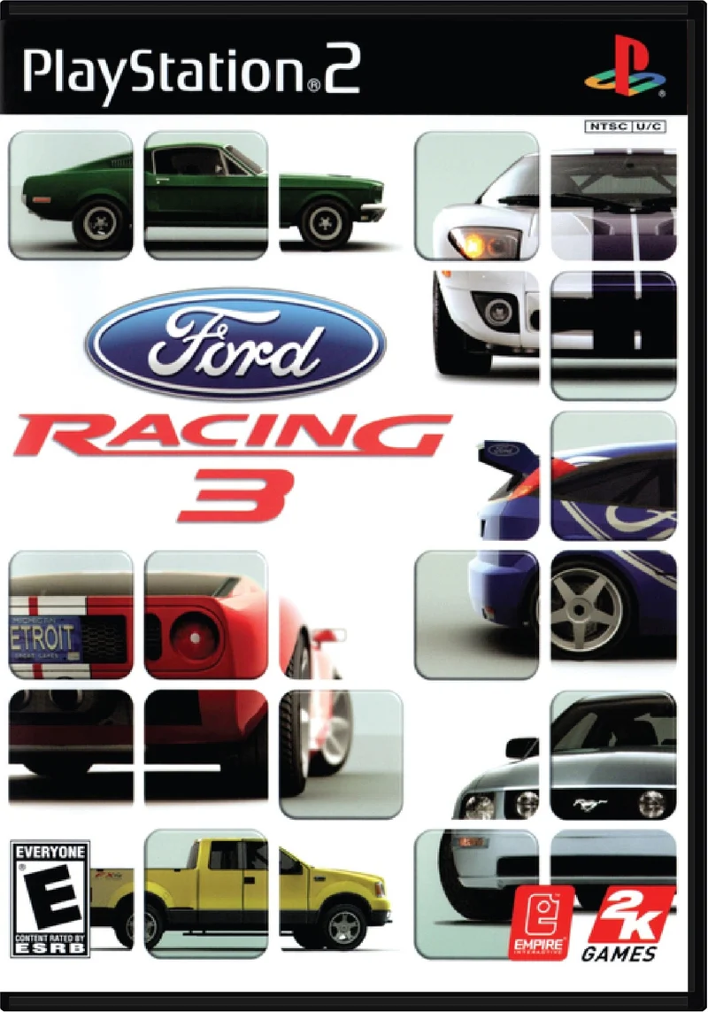 Ford Racing 3 - Sony PlayStation 2 (PS2)