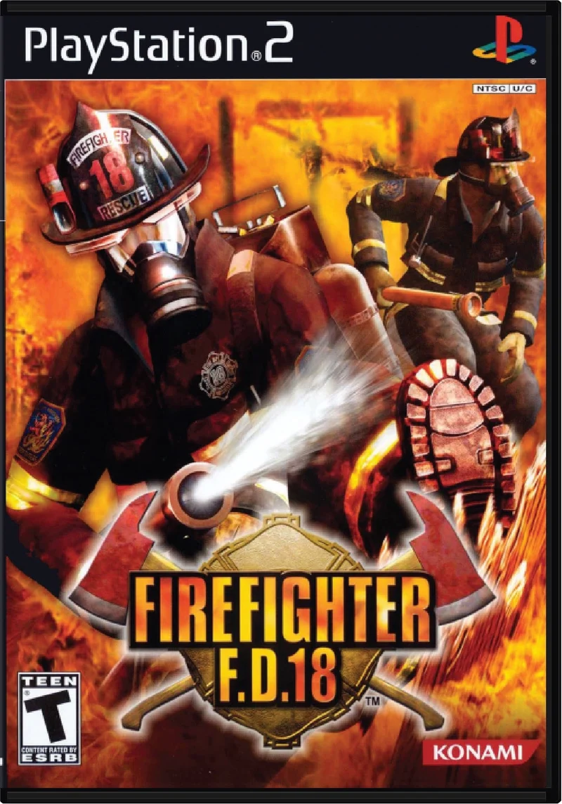 Firefighter FD 18 - Sony PlayStation 2 (PS2)